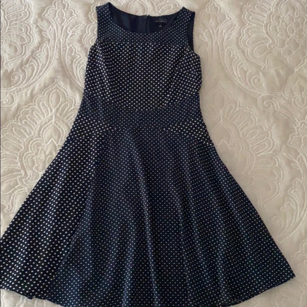 Wrap front dress